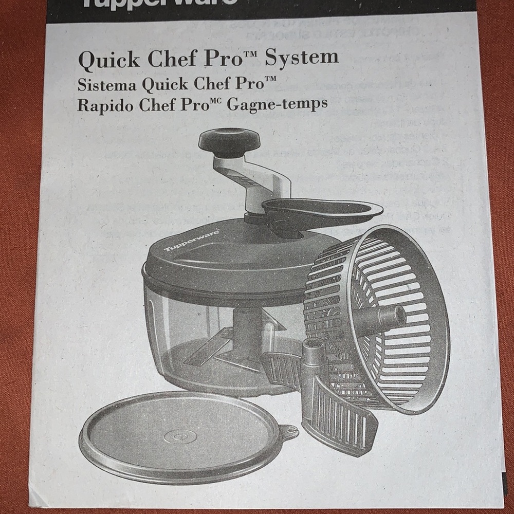Quick Chef Pro System- Tupperware - Picture 2 of 9